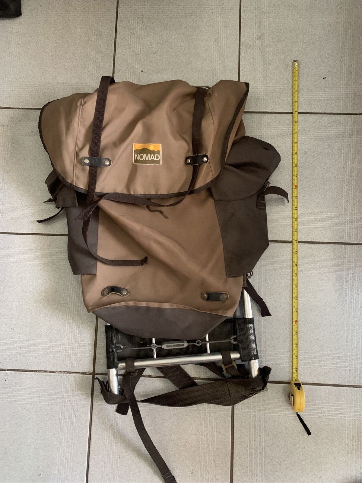 Nomad Hiking Bag with External Metal Frame