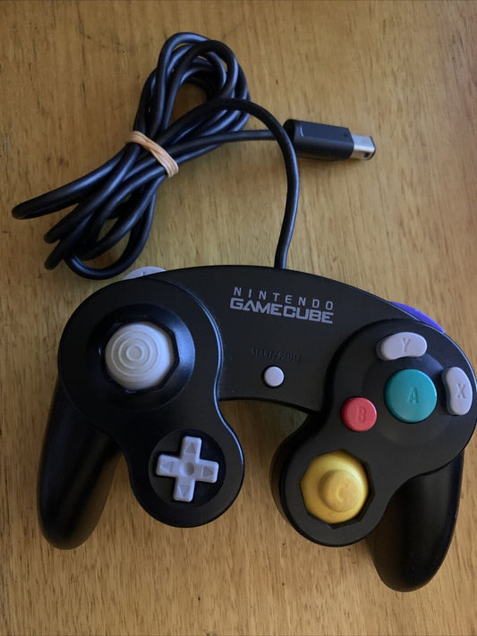 Genuine Authentic Nintendo GameCube Controller - Black DOL-003
