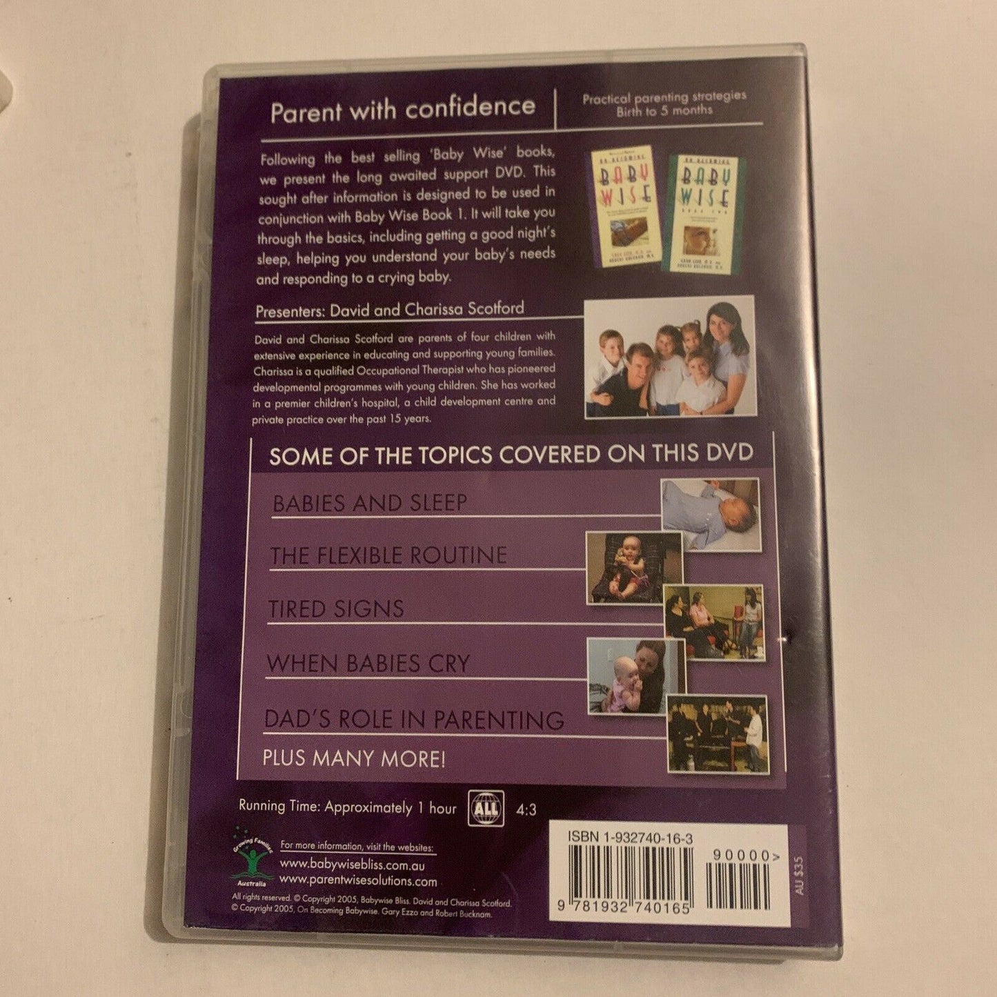 Babywise Bliss - Practical Parenting Strategies Birth To 5 Months (DVD, 2005)