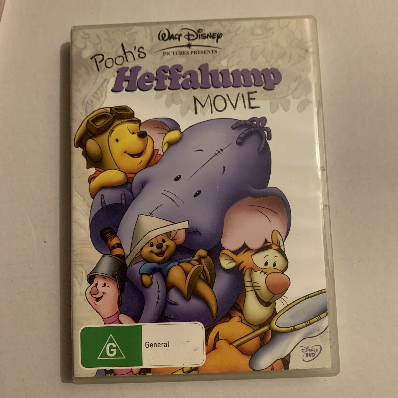 Pooh s Heffalump Movie DVD 2005 Disney Winnie the Pooh Region