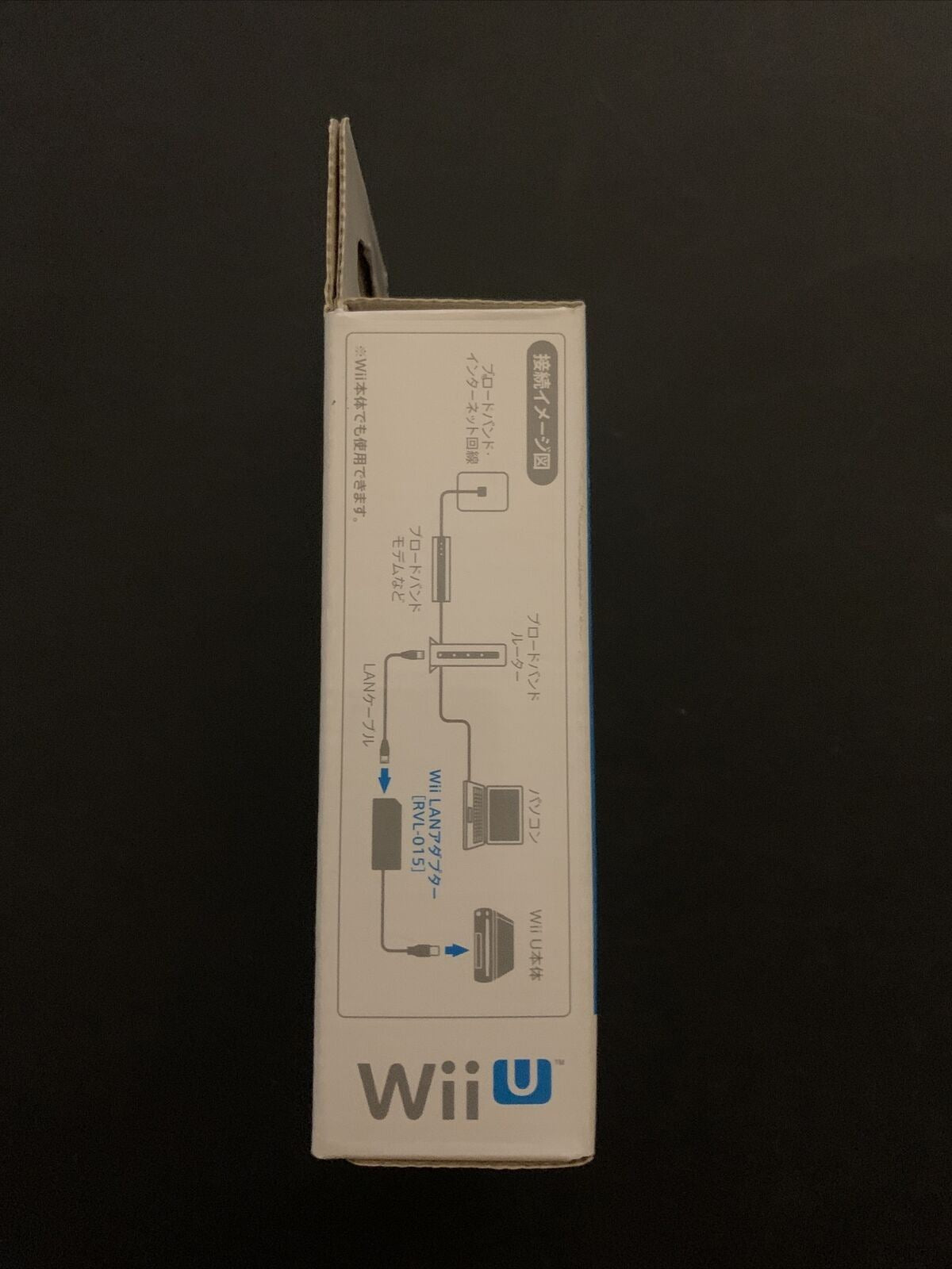 New Official Nintendo USB LAN adapter RVL-015 for Nintendo Wii, Wii U, Switch