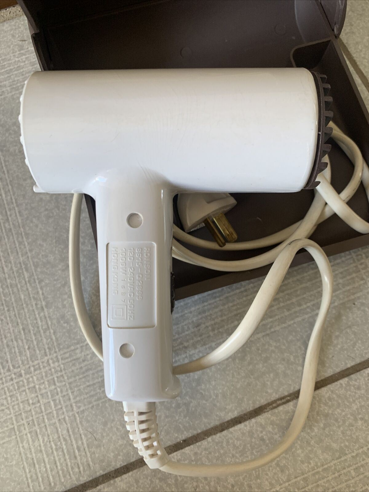Vintage The Ronson Jetset International Travel Hair Dryer