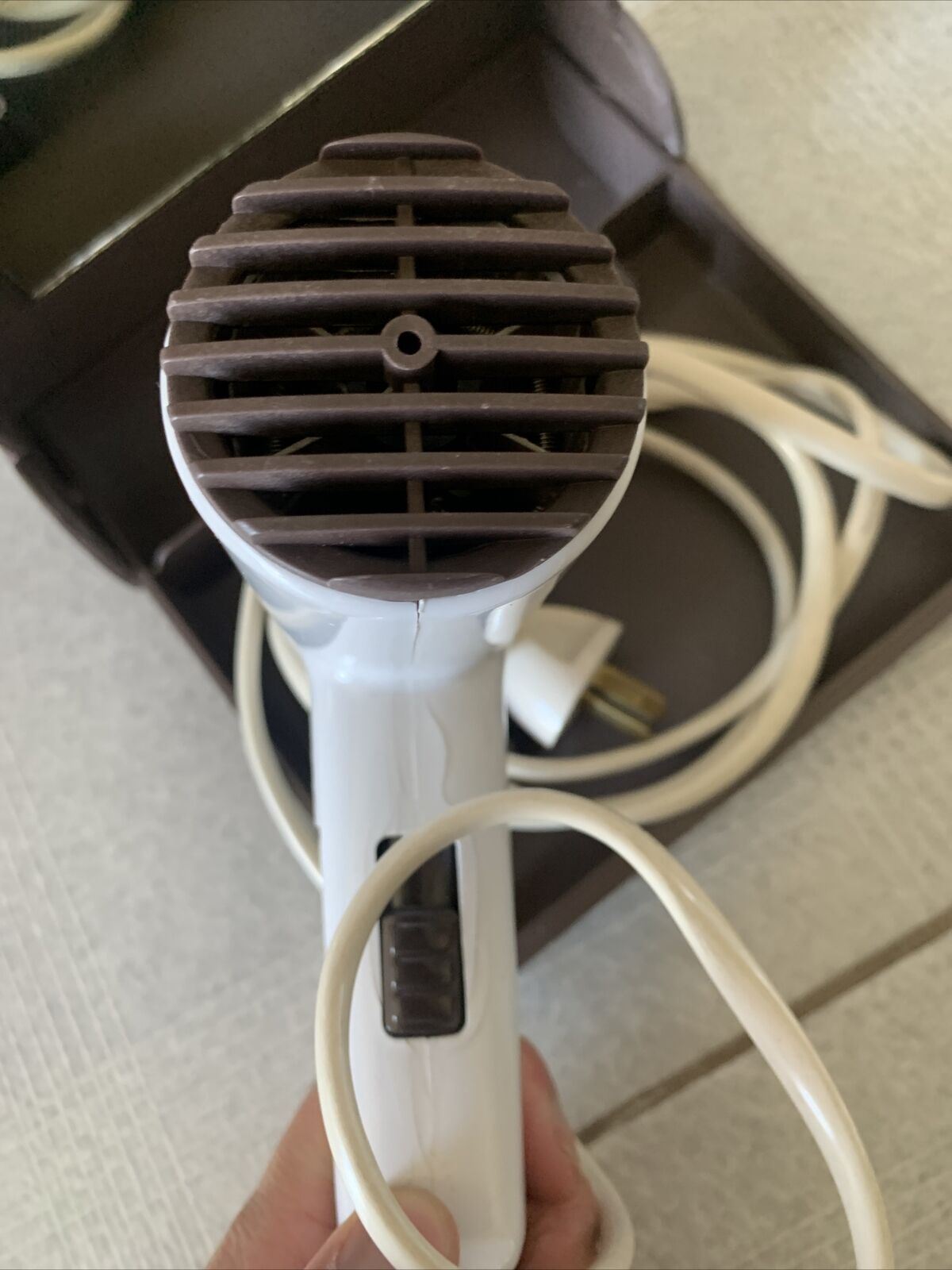 Vintage The Ronson Jetset International Travel Hair Dryer