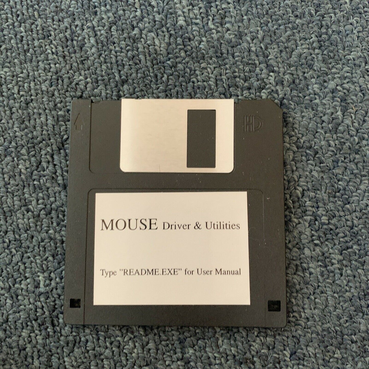 Vintage 2 Button PS/2 Mouse - Mechanical Ball