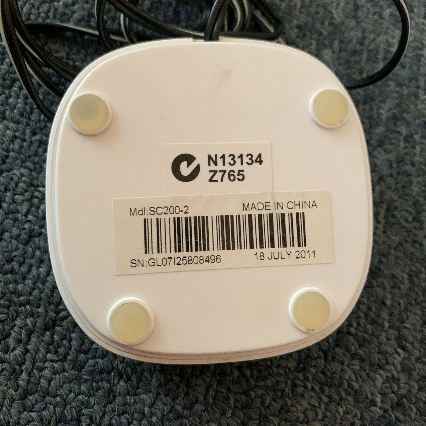 Oricom Secure200-2 Premium Digital Baby Monitor charging base
