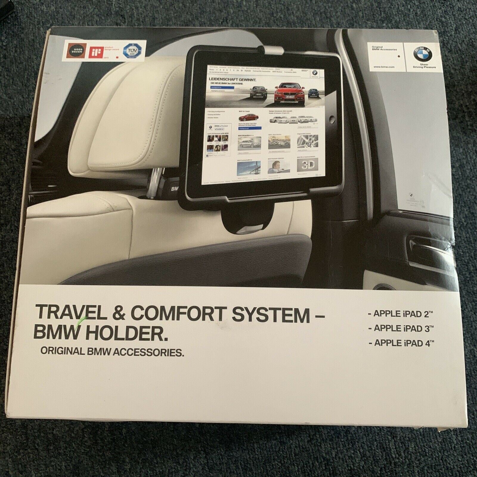 BMW Travel & Comfort System BMW Holder For Apple iPad 2,3,4 part no: 5 –  Retro Unit