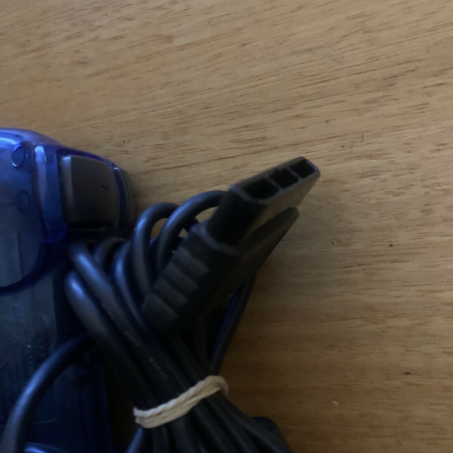 Official Sony PlayStation 2 Analog Controller - Transparent Blue SCPH-10010 RARE