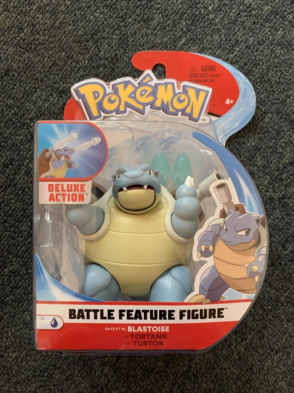 Pokémon BLASTOISE 4.5 INCH FIGURE, 97666