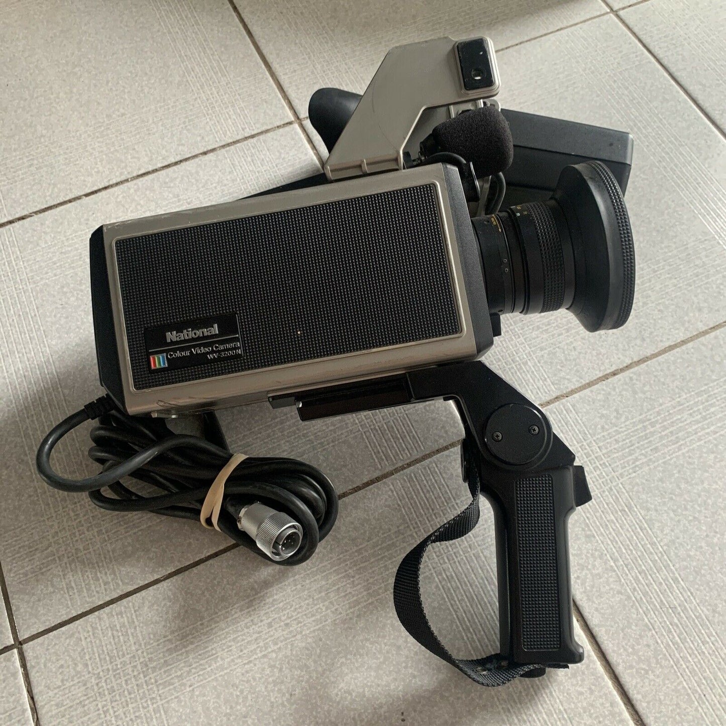 Vintage National Colour Video Camera WV-3200N - untested