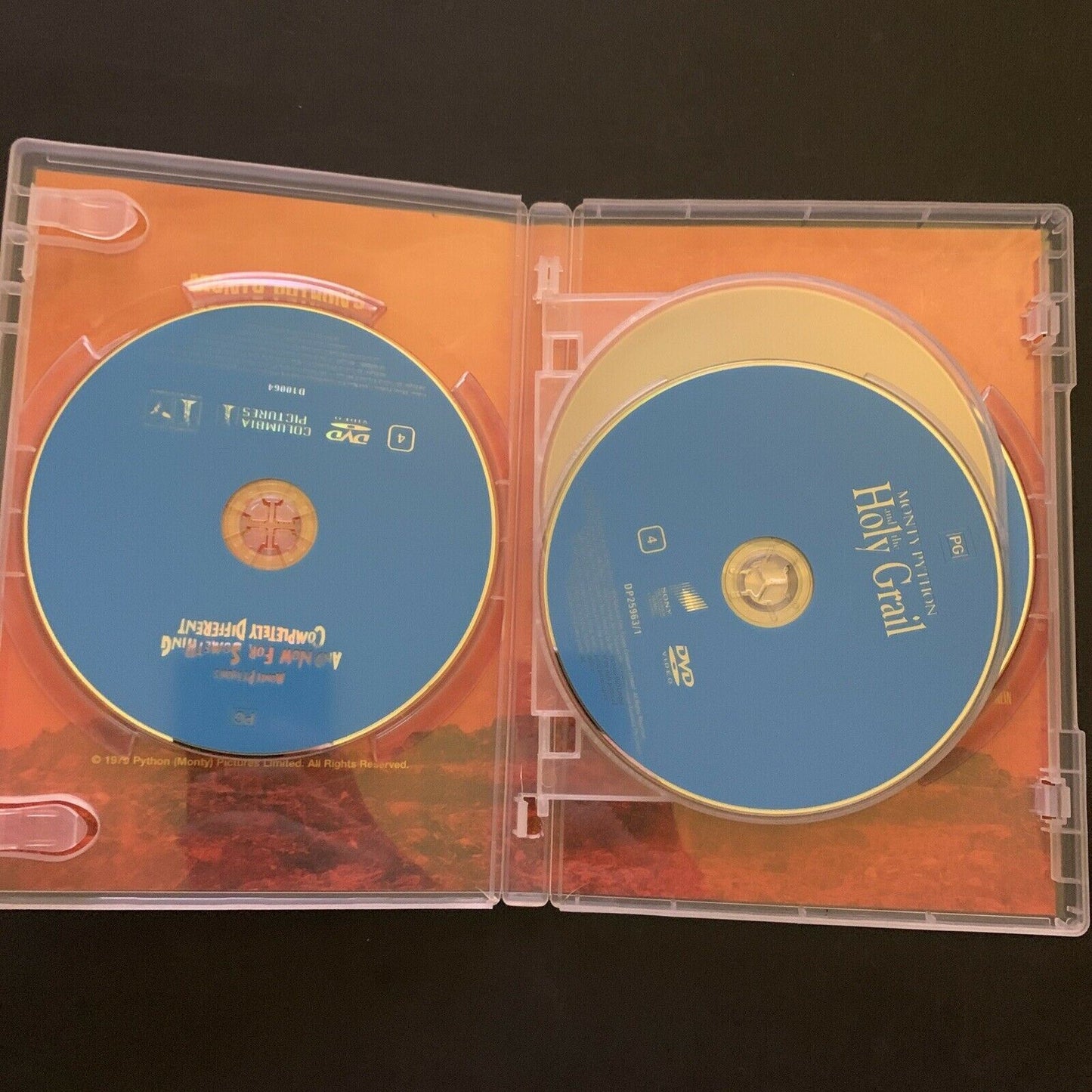 The Monty Python Movies (DVD) Life of Brian, Holy Grail, Meaning of Life, Differ