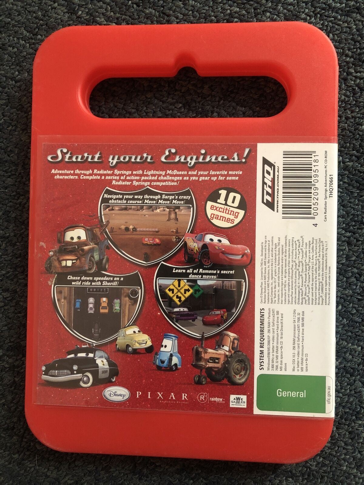 Pixar Cars: Radiator Springs Adventures - PC Windows Game