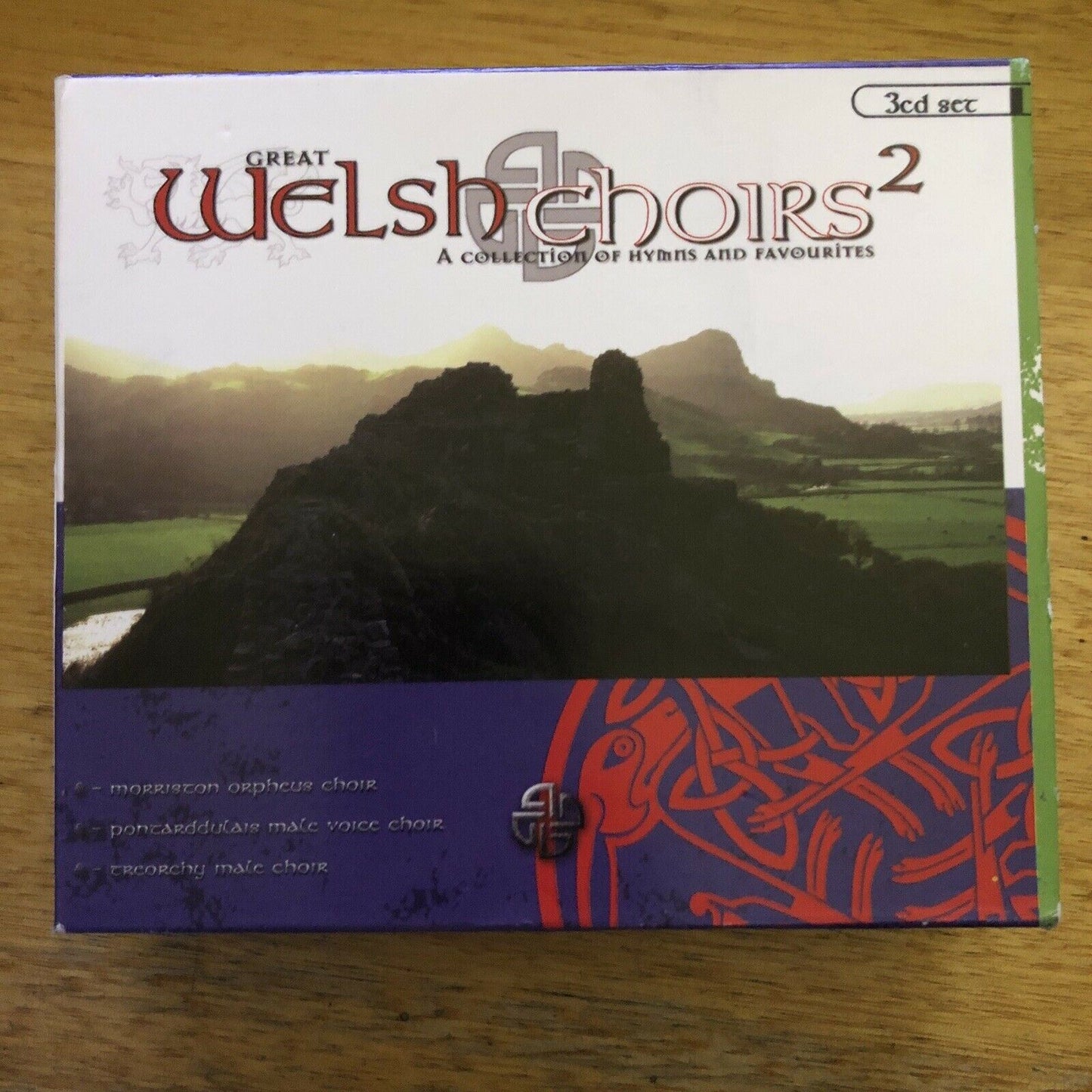 Great Welsh Choirs 2 - Collection of Hymns & Favourite 3 CD box set
