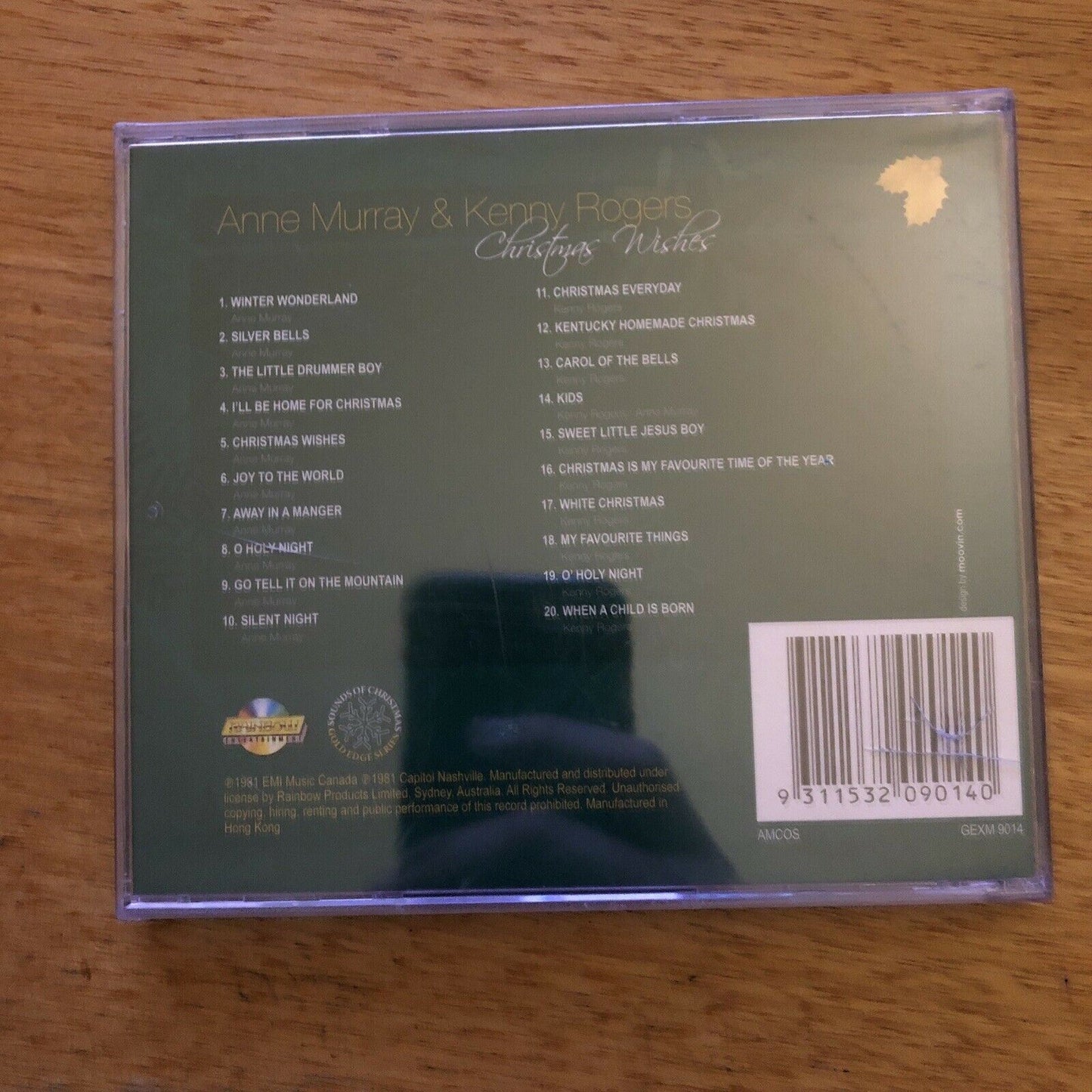 *New Sealed* Anne Murray & Kenny Rogers - Christmas Wishes (CD, 1981)