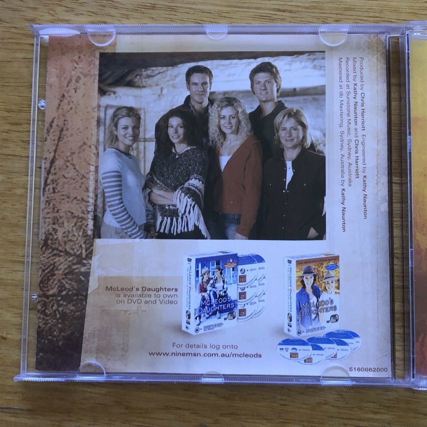 McLeod's Daughters, Vol. 2 - Original Soundtrack (CD, 2004, Columbia)