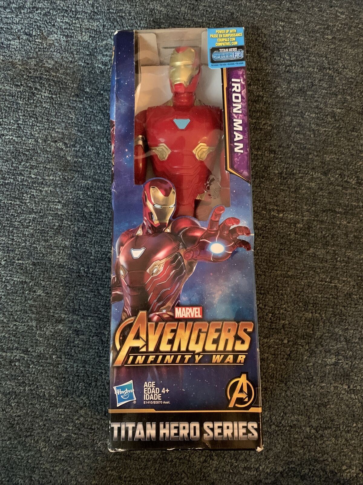 Marvel Avengers Infinity War Titan Hero Series Iron Spider Figure with Power Pack 30 cm – Buy Online in Jordan