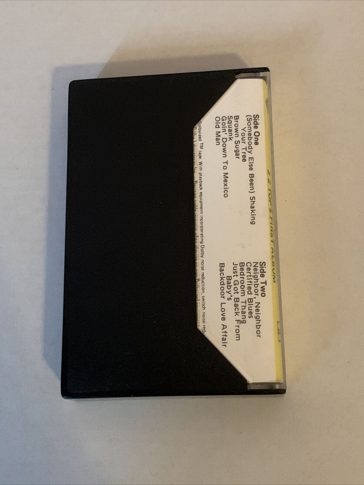 ZZ Top's First Album - Cassette Tape