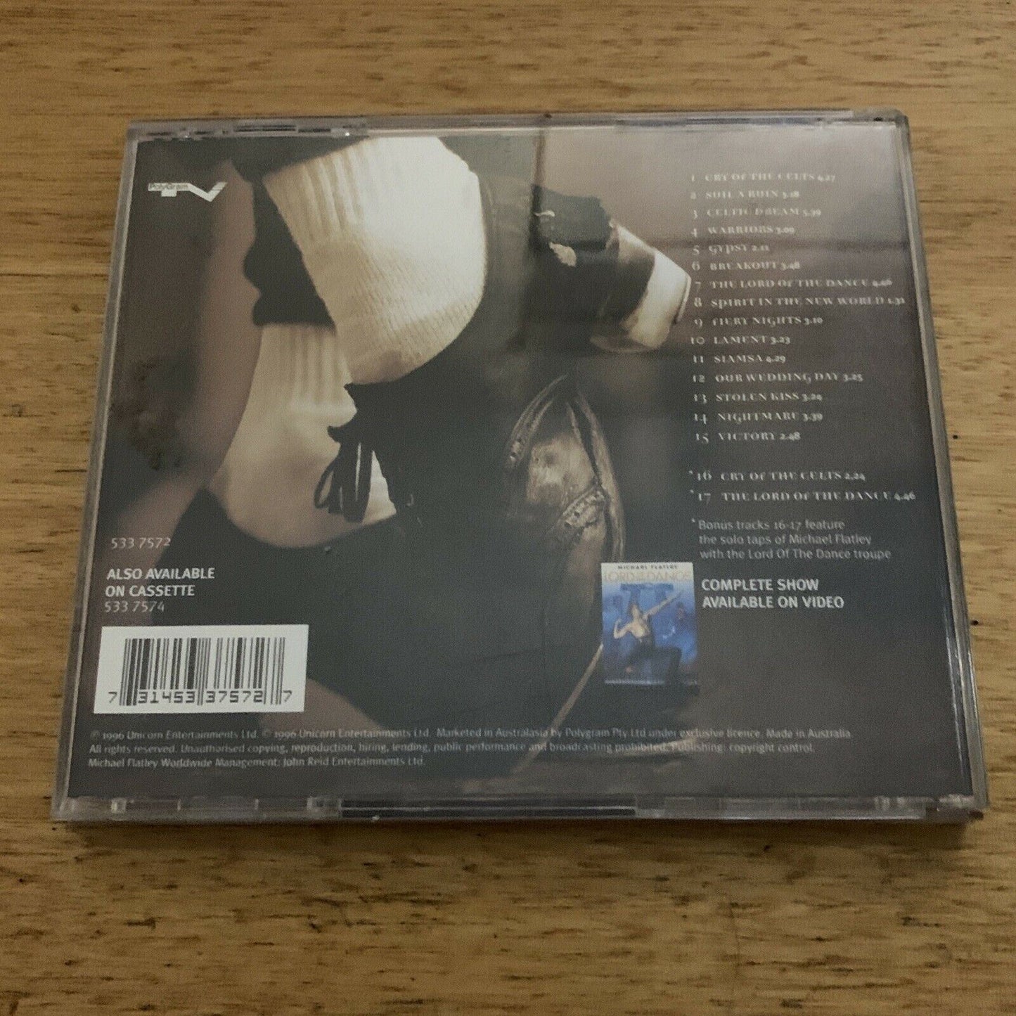 Michael Flatley's Lord of the Dance by Michael Flatley/Ronan Hardiman (CD, 1996)