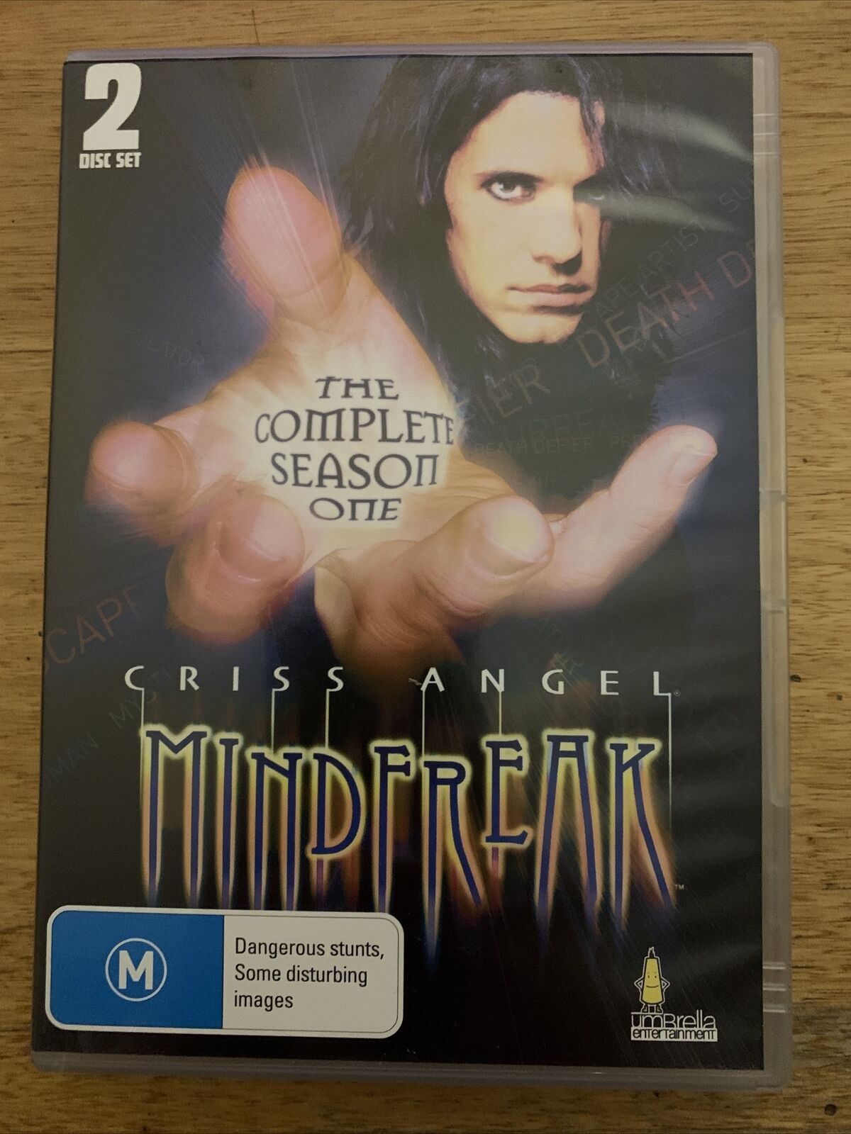 Criss Angel - Mindfreak : Season 1 (DVD, 2008, 2-Disc Set) All Regions