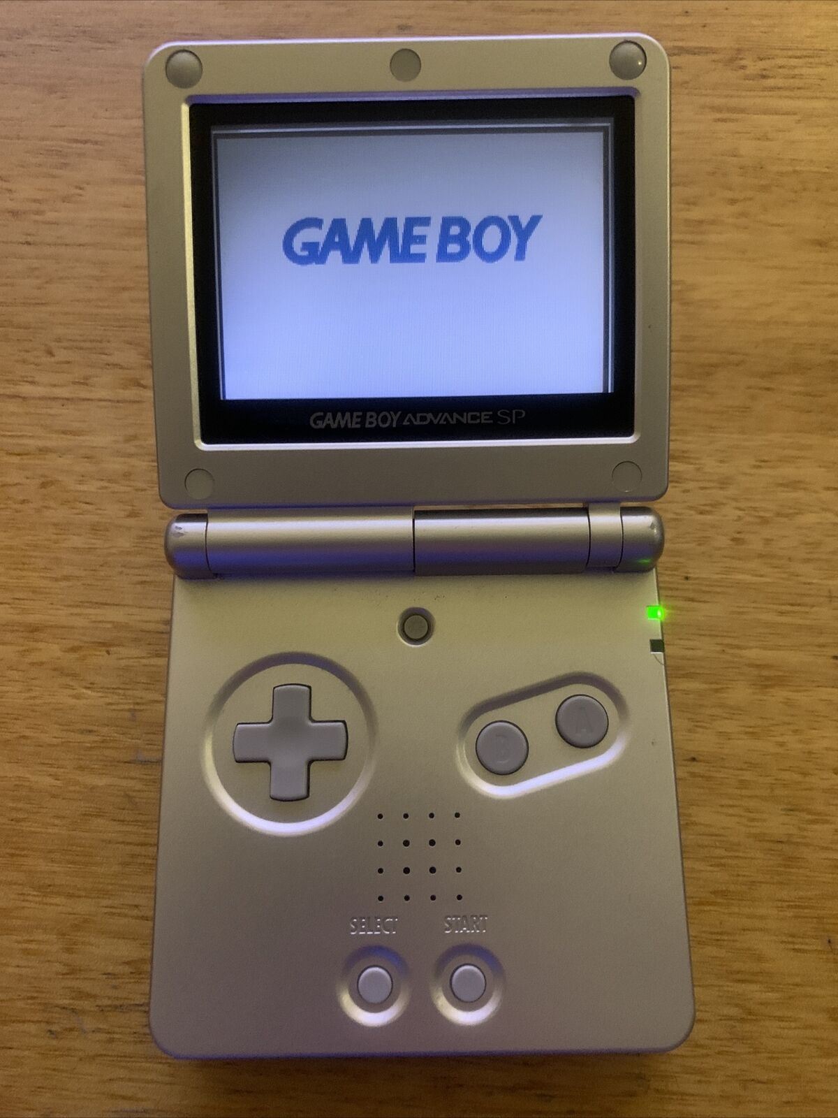 Nintendo Gameboy Advance SP Handheld Silver with USB Charger