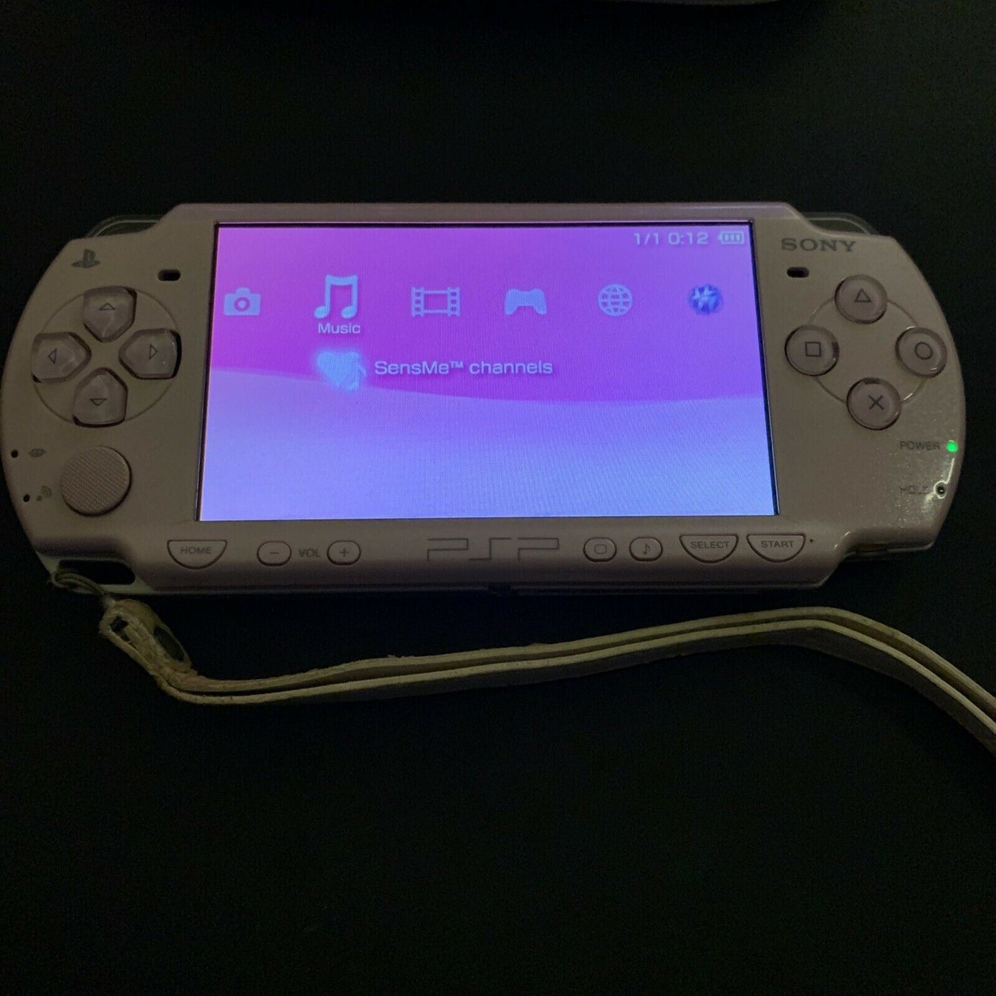 Sony PSP Console Pink with Case & USB Charger PSP-2000 Limited Edition