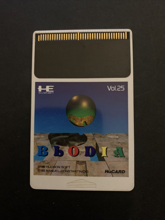 Blodia (Timeball) - PC Engine HuCard NTSC-J Japan 1989