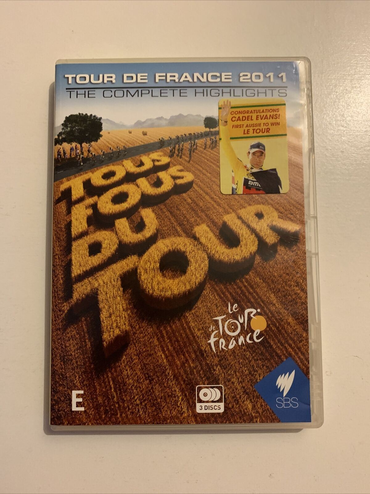 Tour de France 2011 - The Complete Highlights (DVD, 2011, 3-Disc) All Regions
