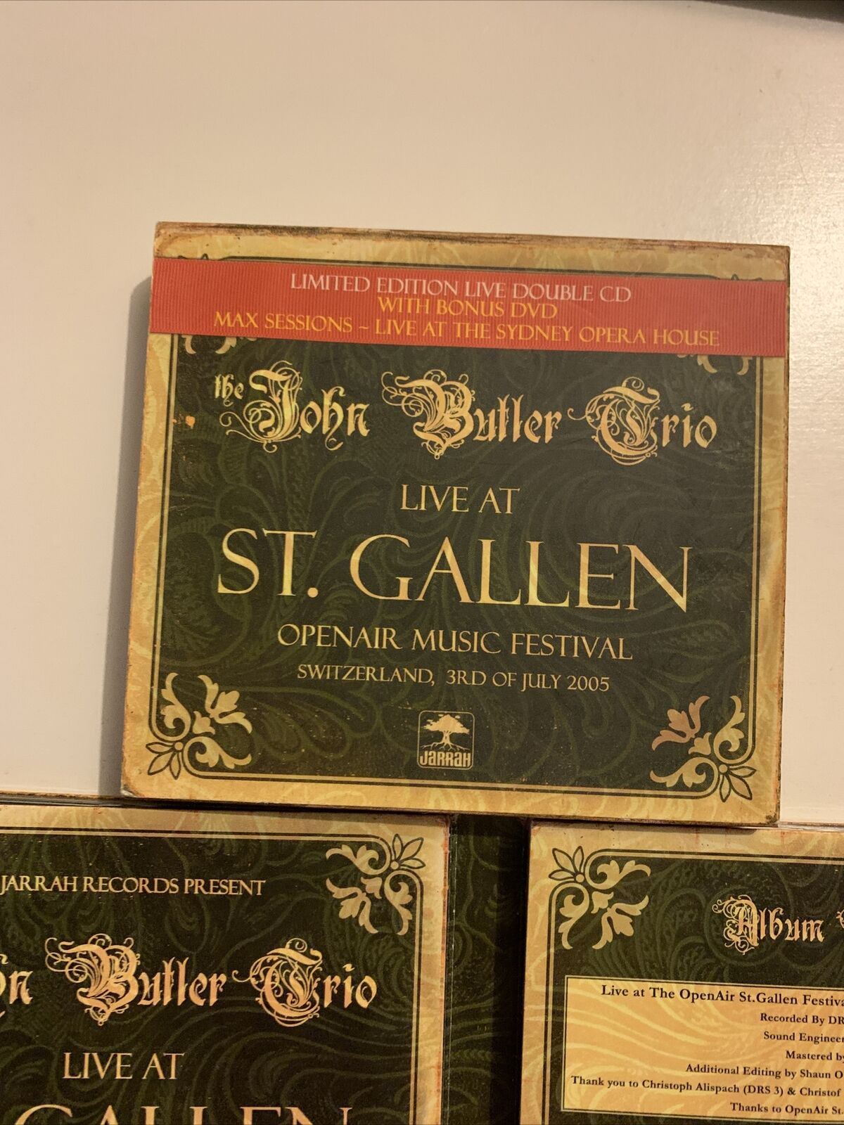 The John Butler Trio – Live At St. Galle - Limited Edition (2xCD + 1x DVD 2005)