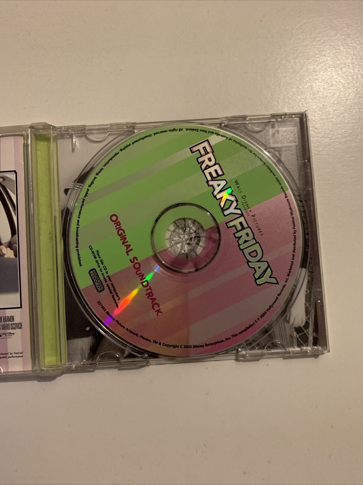 Freaky Friday - Original Movie Soundtrack (CD, 2003)