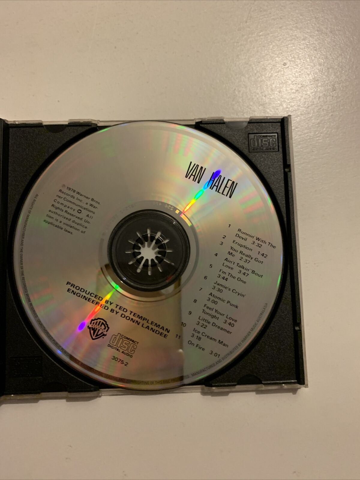 Van Halen – Van Halen (CD, 1978) Album