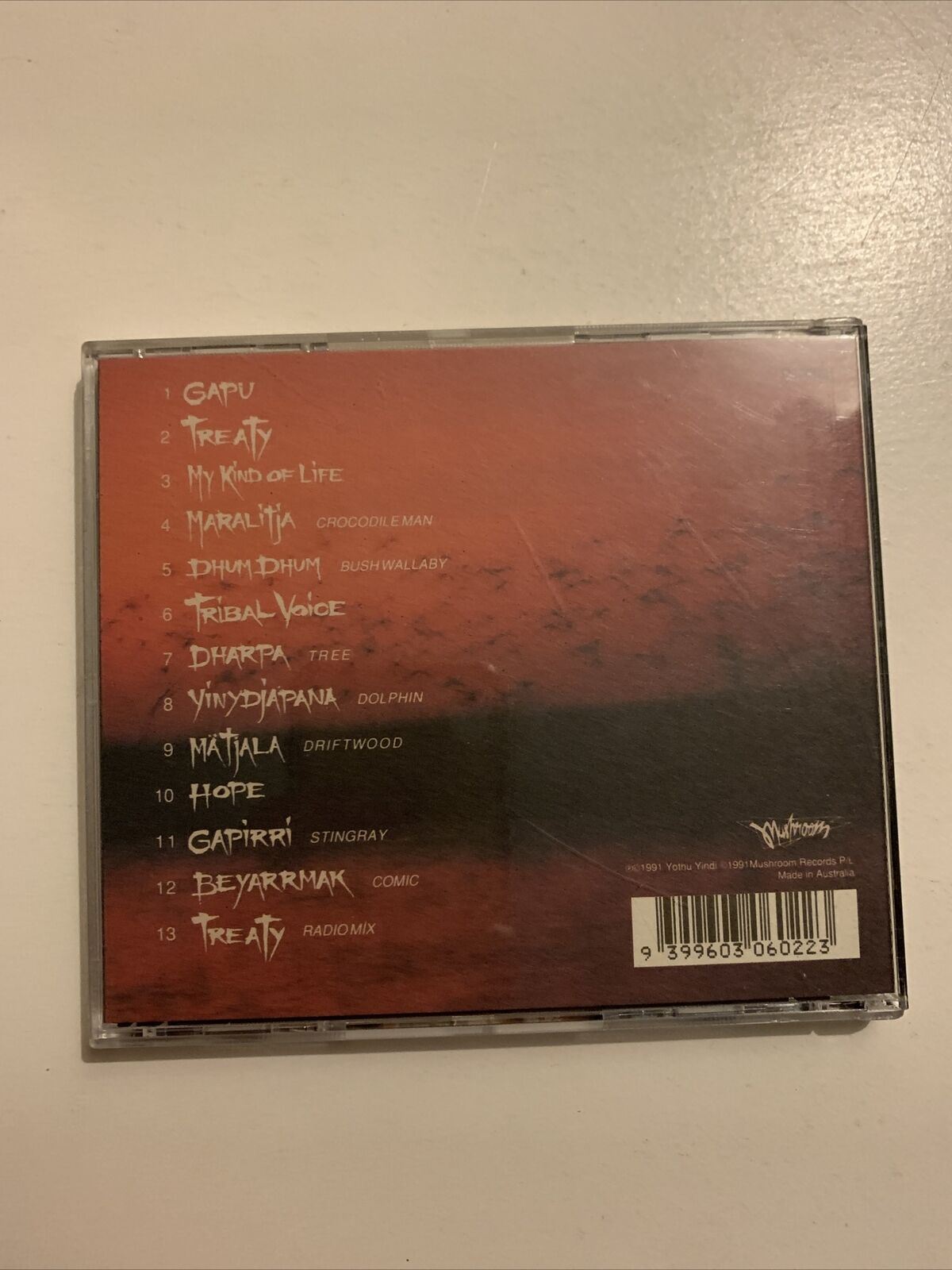 Yothu Yindi - Tribal Voice (CD, 1991)