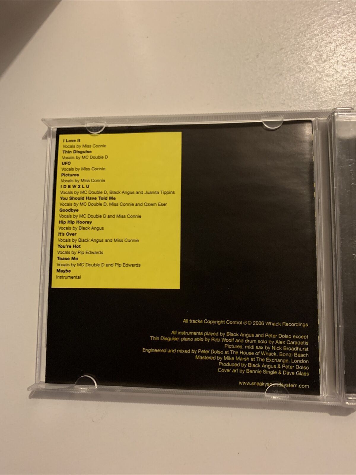 Sneaky Sound System - Limited Edition (CD, 2006) Whack Australia