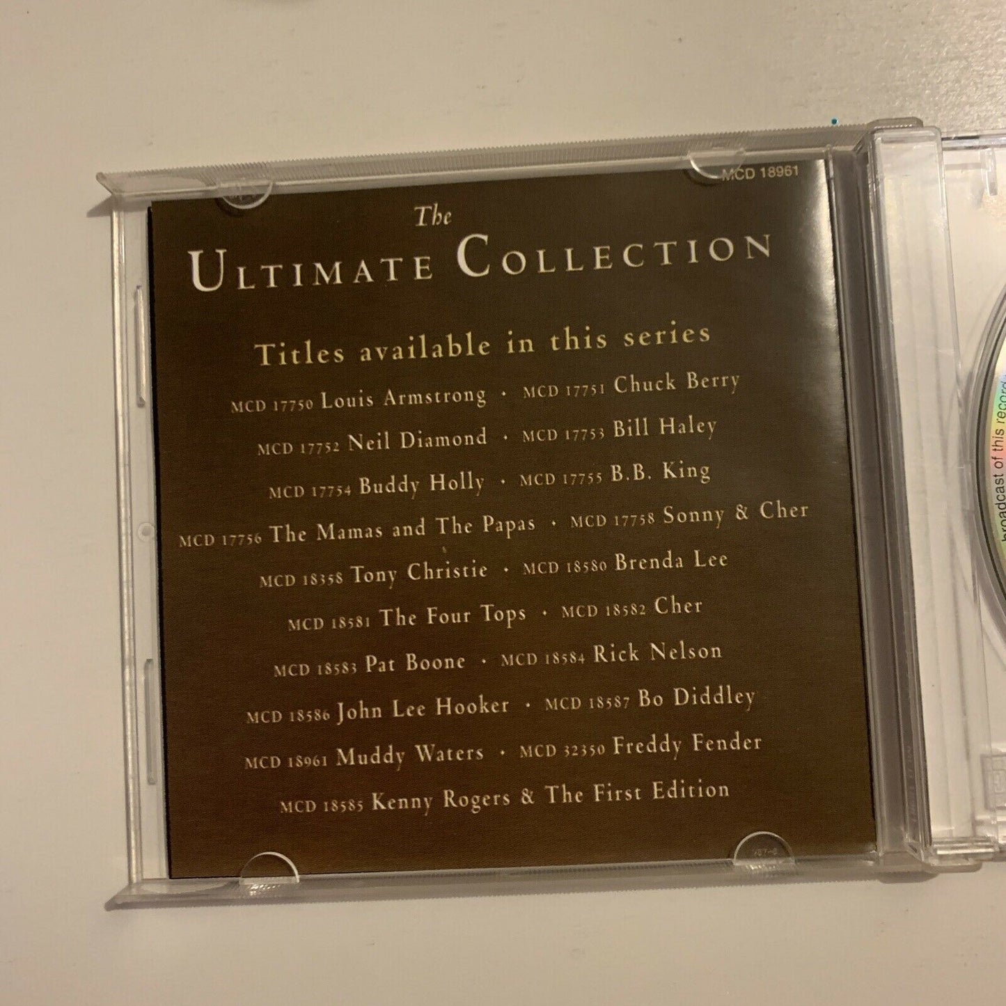 Muddy Waters - The Ultimate Collection (CD, 1992)
