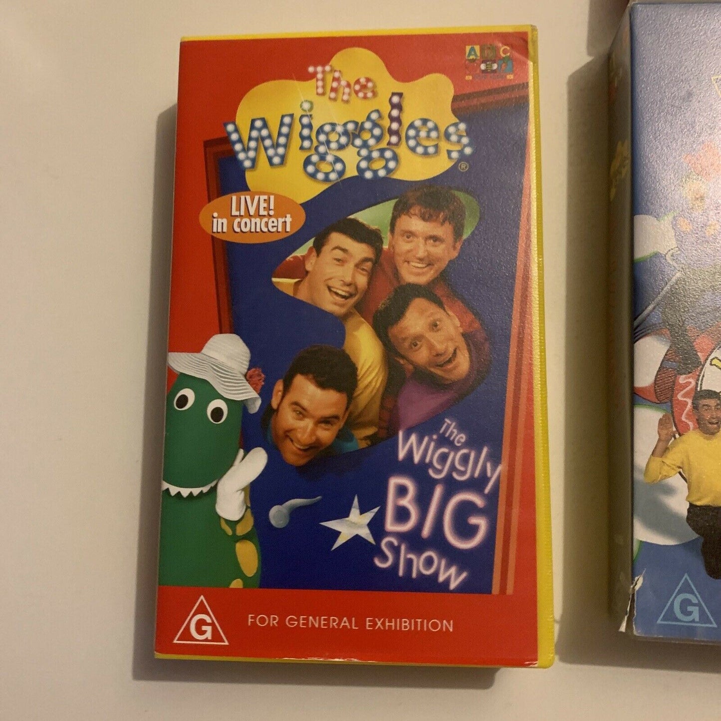 3x The Wiggles PAL VHS: Yummy Yummy / Wiggledance! / The Wiggly Big Show