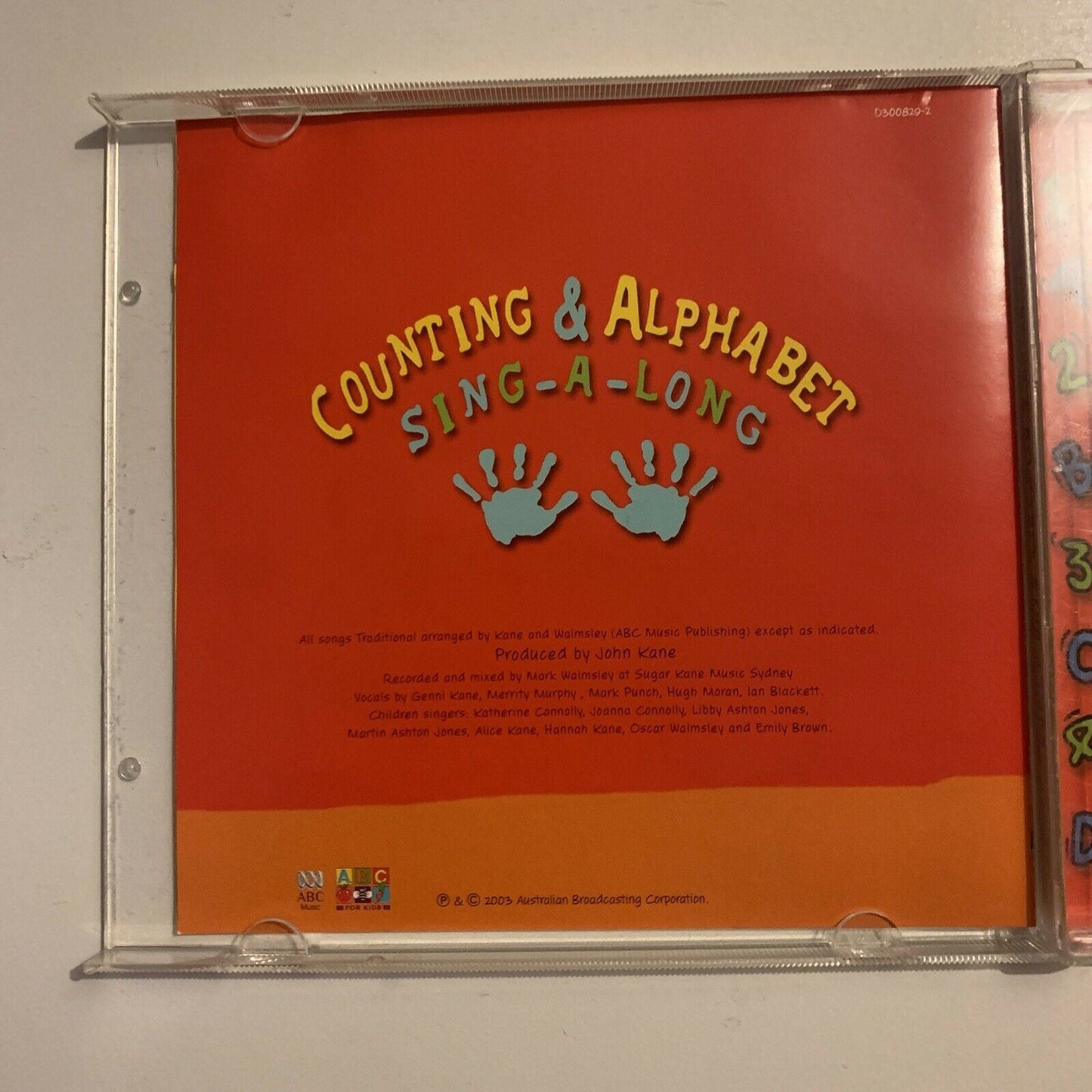 ABC For Kids - Counting & Alphabet Sing-a-Long (CD, 2003)