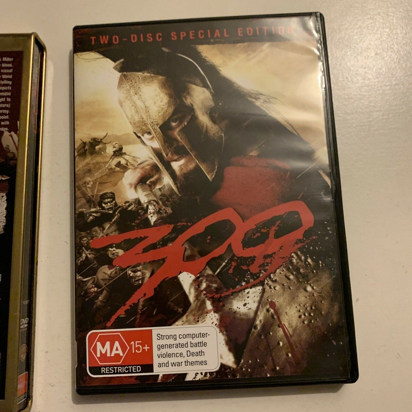 300 - 2-Disc Special Limited Steelbook Edition (DVD, 2007) Region 4