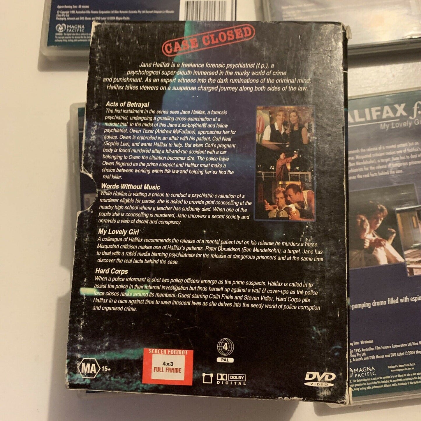 Halifax FP : Case Closed Box Set (DVD, 1995, 4-Disc) Rebecca Gibney. Region 4