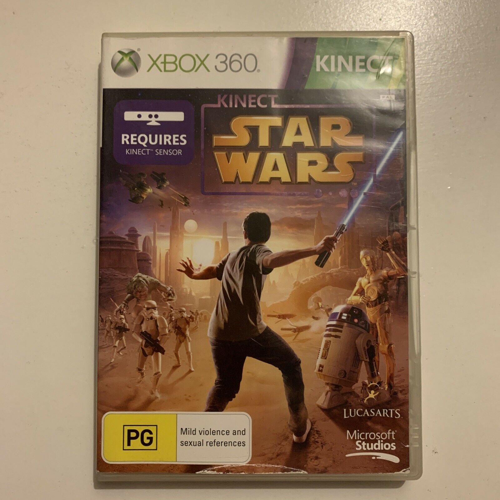 Kinect Star Wars + Bonus Demo Games - Microsoft Xbox 360 PAL Game – Retro  Unit