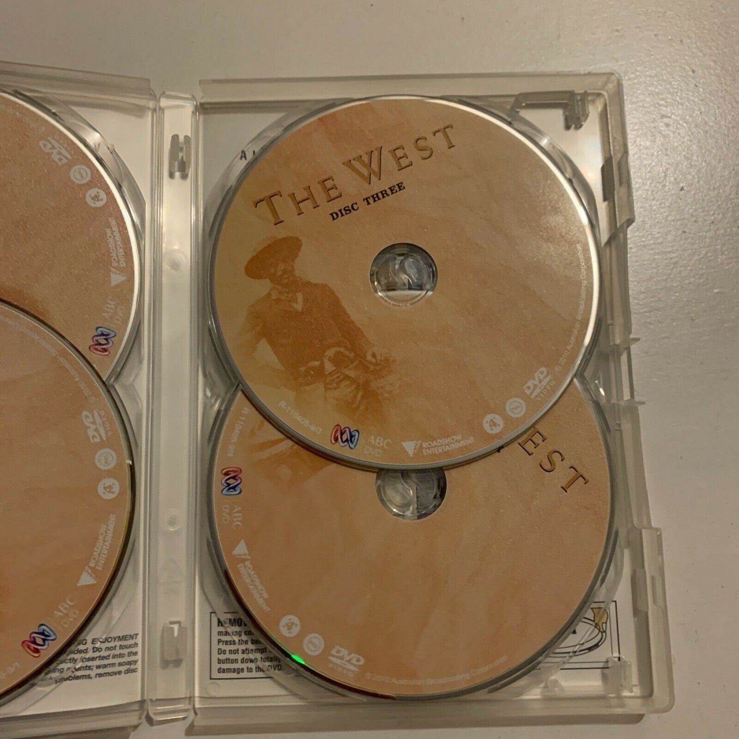 Ken Burns Presents: The West By Stephen Ives (DVD, 2010, 4-Disc) Region 4