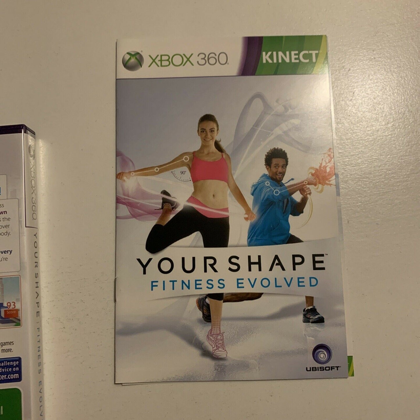 Your Shape Fitness Evolved - Microsoft Xbox 360 PAL Game With Manual