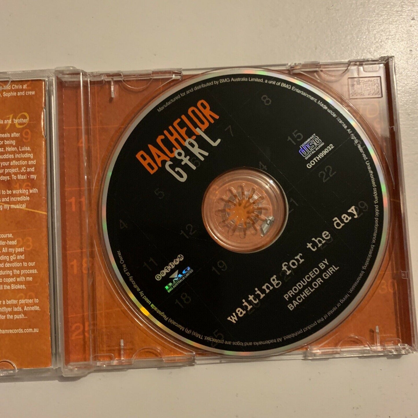 Bachelor Girl – Waiting For The Day (CD, 1998) Album