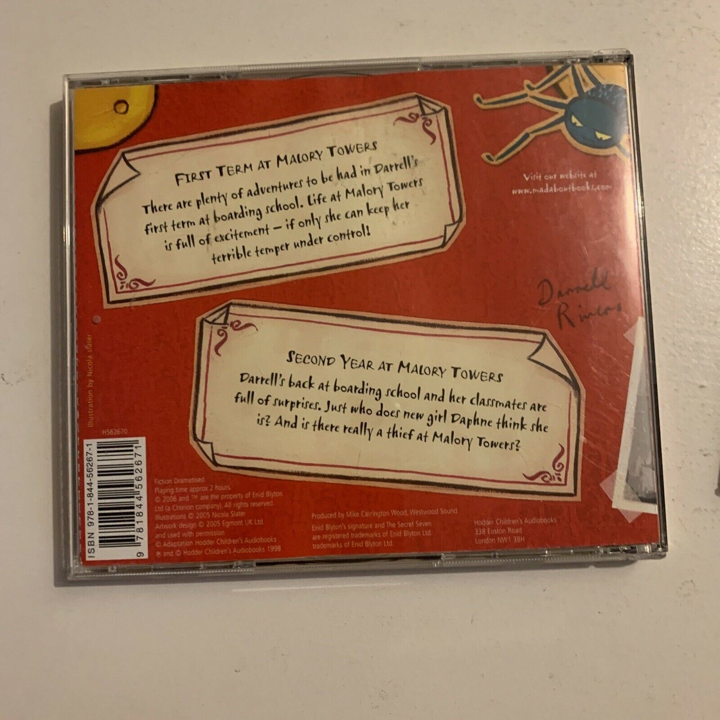 Malory Towers: First Term, Second & Third Year, Upper Fourth (Audio CD, 2006)