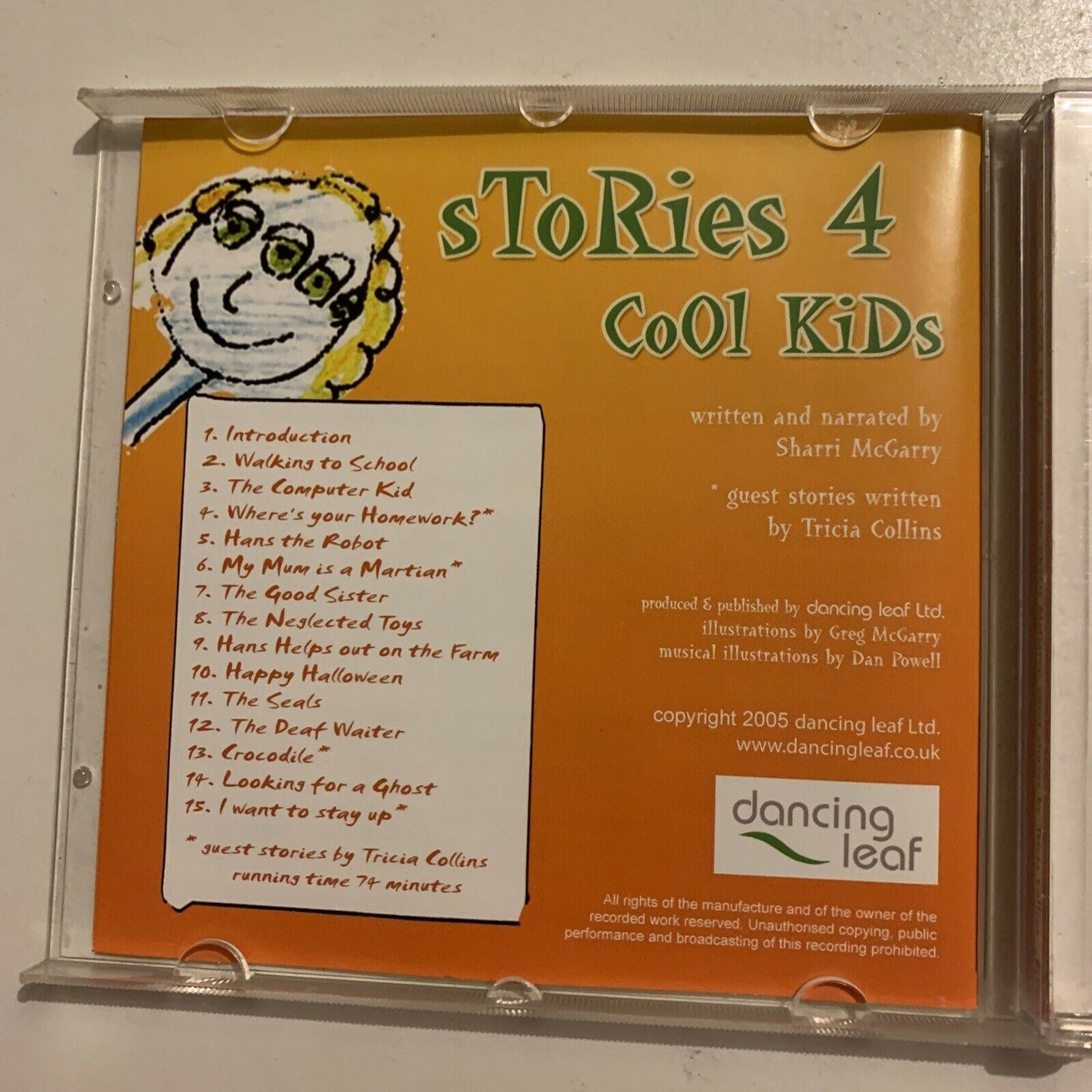 Stories 4 Cool Kids By Sharri McGarry (Audio CD, 2005)