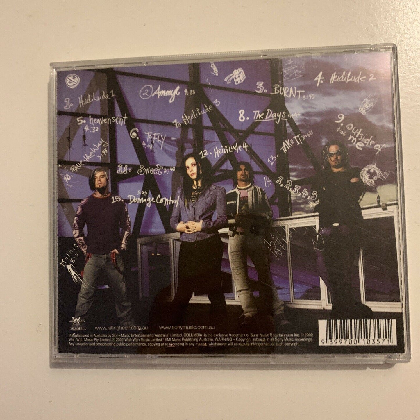 Killing Heidi - Present (CD, 2002)