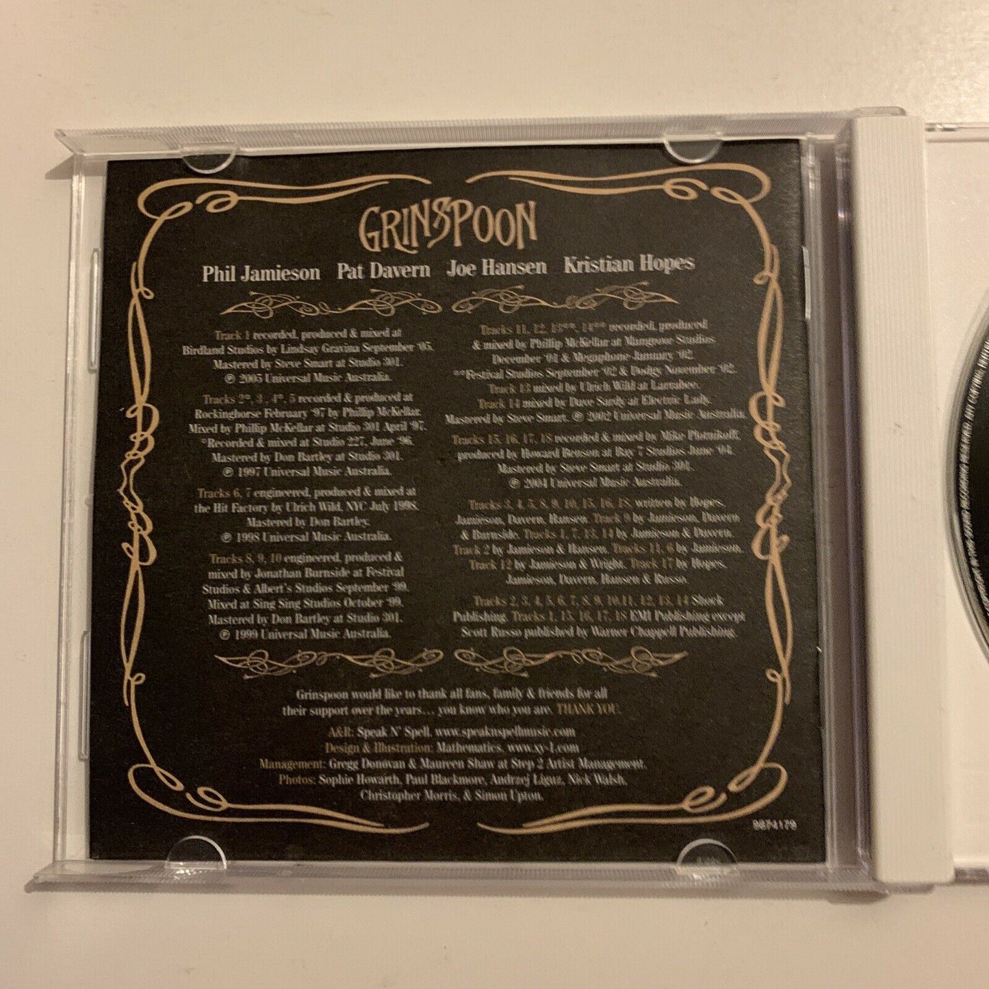 Grinspoon – Best In Show (CD, 2005) Album
