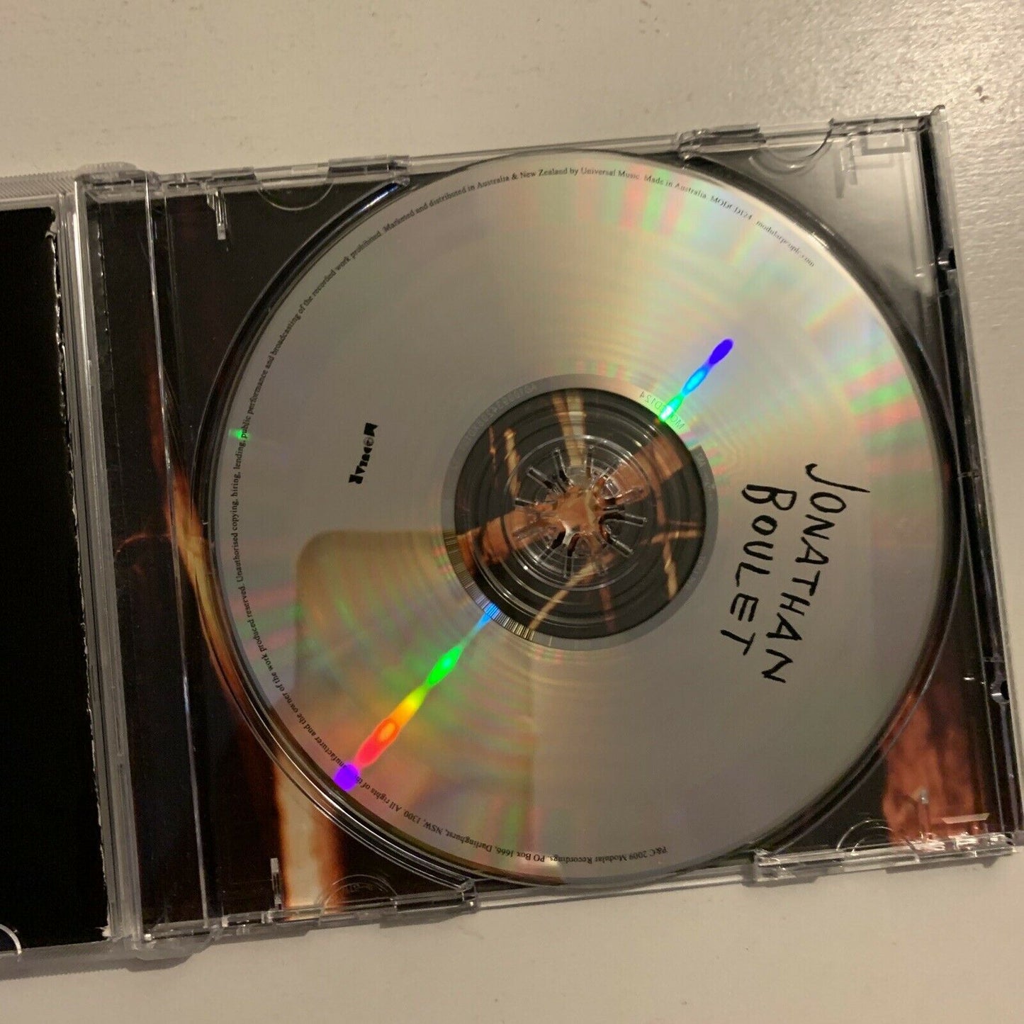 Jonathan Boulet – Jonathan Boulet (CD, 2009) Album