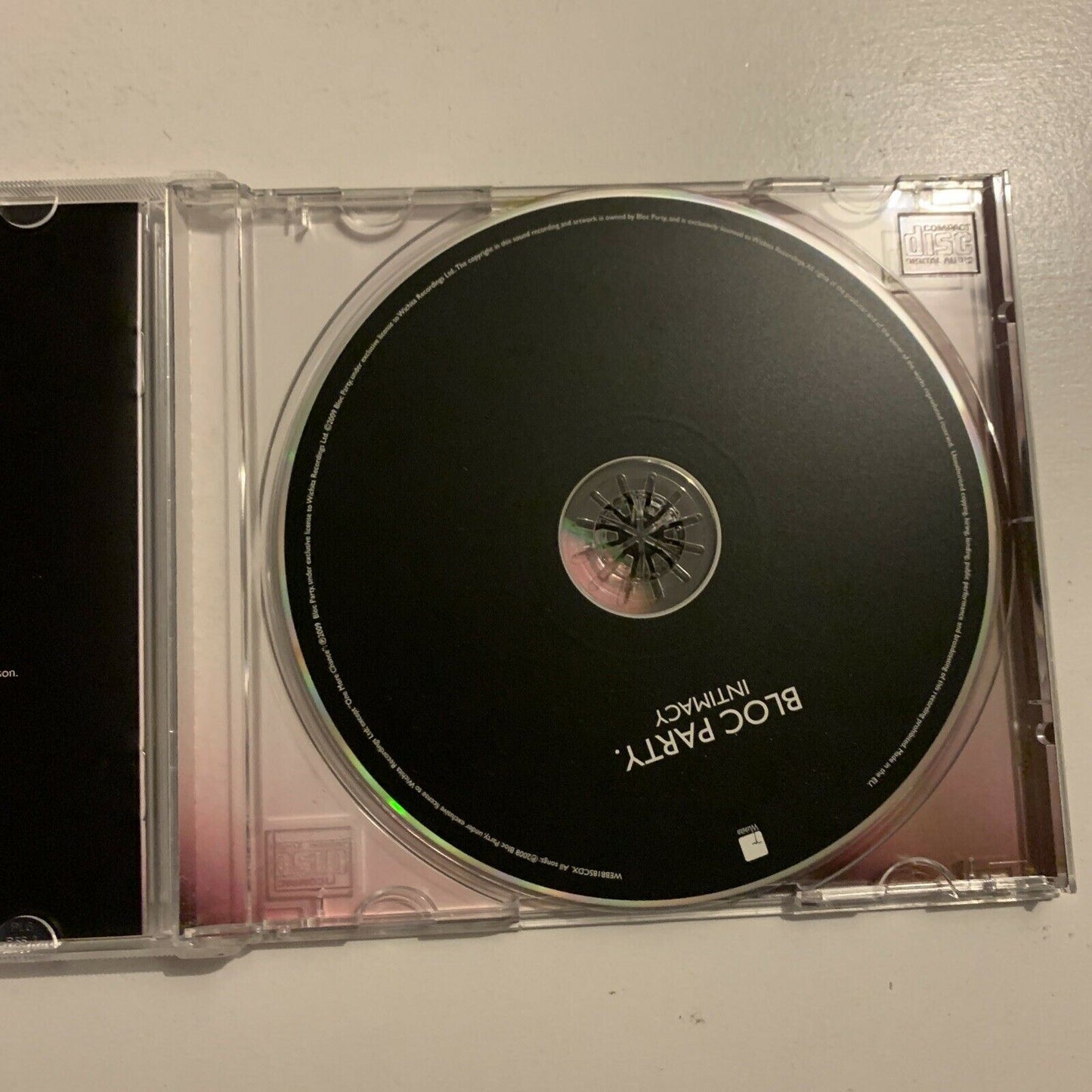 Bloc Party - Intimacy (CD, 2009) Album