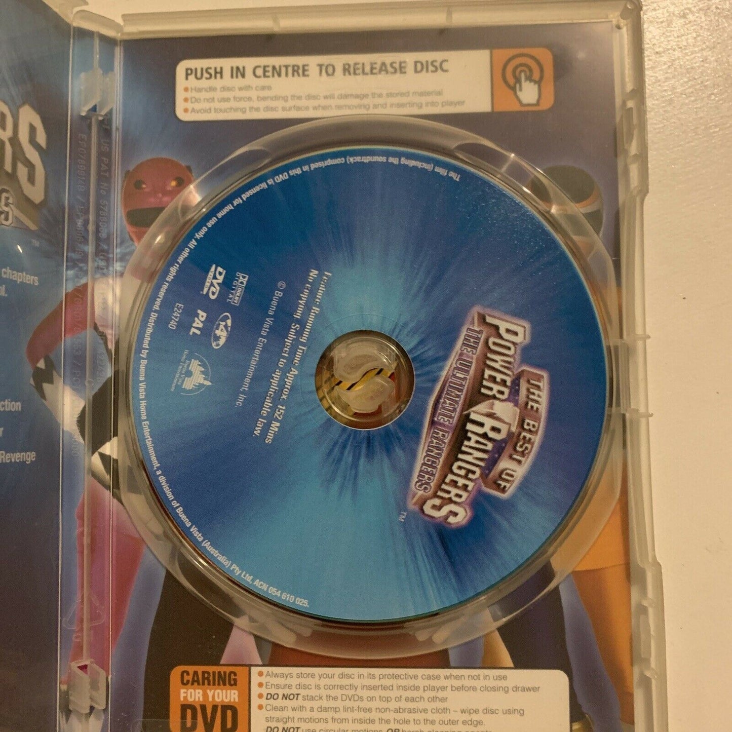 Best Of The Power Rangers - Ultimate Rangers (DVD, 2003) Region 4