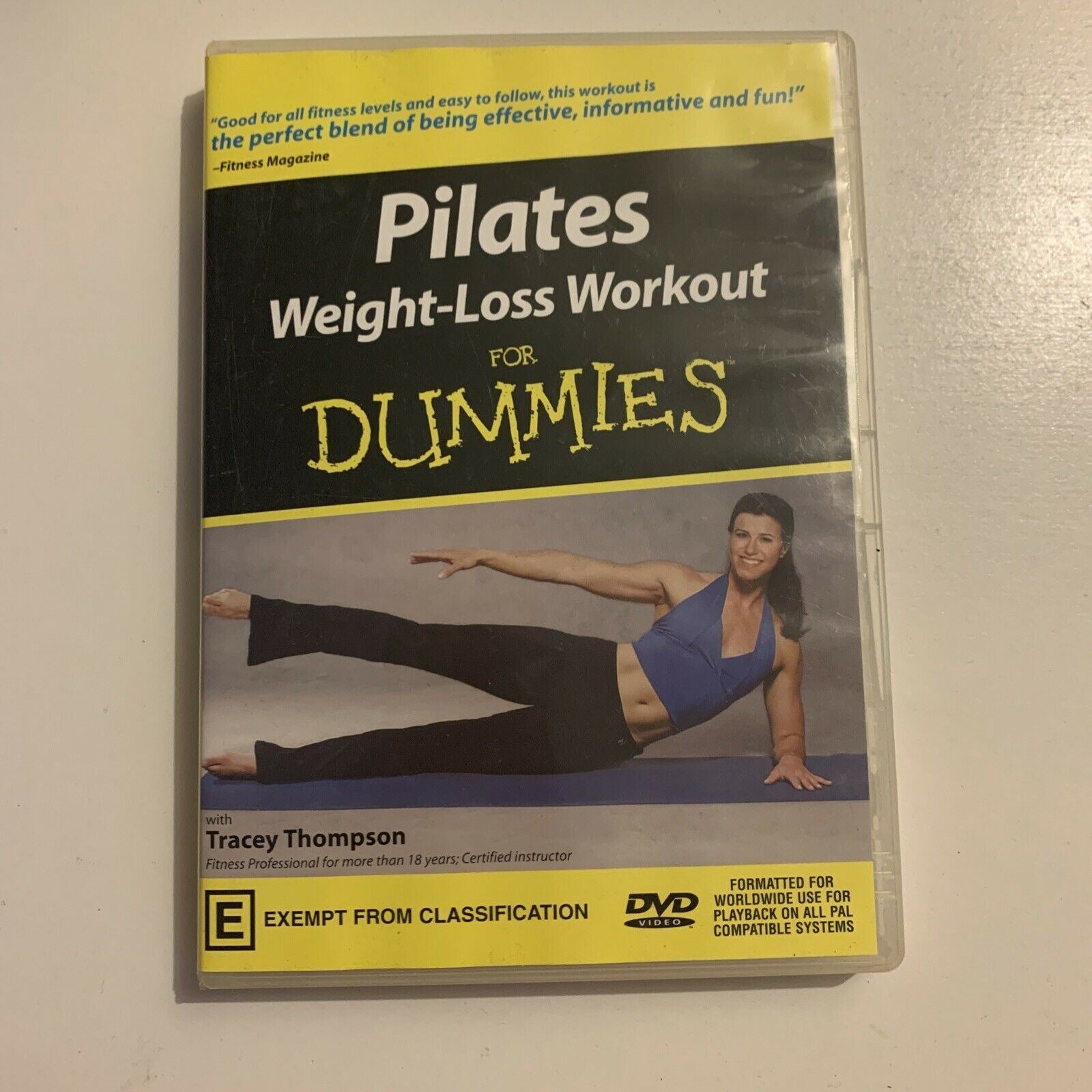 Pilates Weight Loss Workout For Dummies (DVD, 2002) All Regions