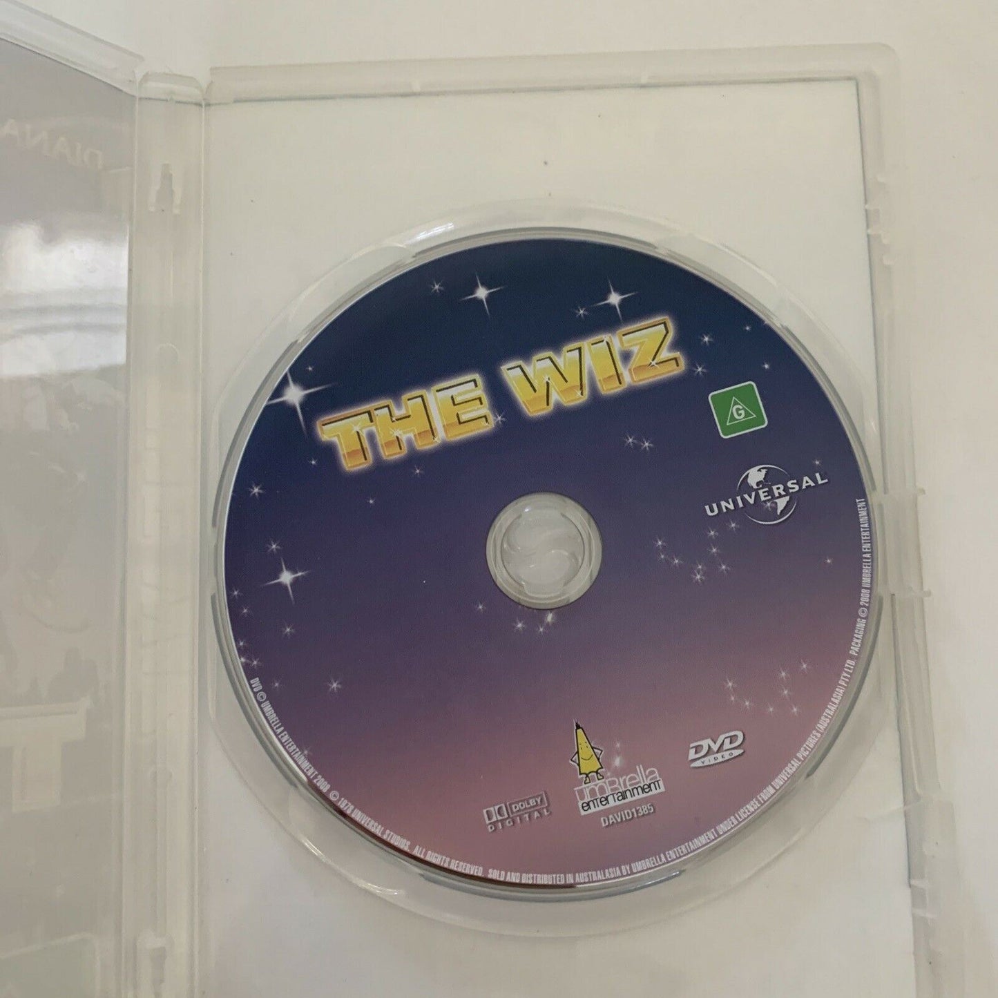 The Wiz (DVD, 1978) Michael Jackson, Diana Ross, Richard Pryor. Region 4&2