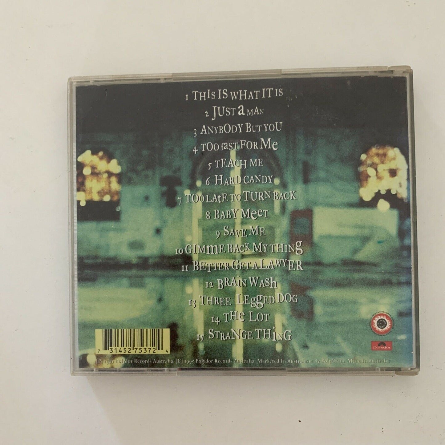 The Cruel Sea - Three Legged Dog (CD, 1995)